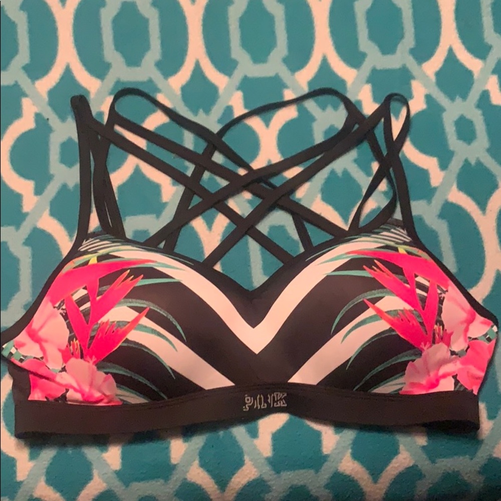 Pink Victoria’s Secret Sports Bra